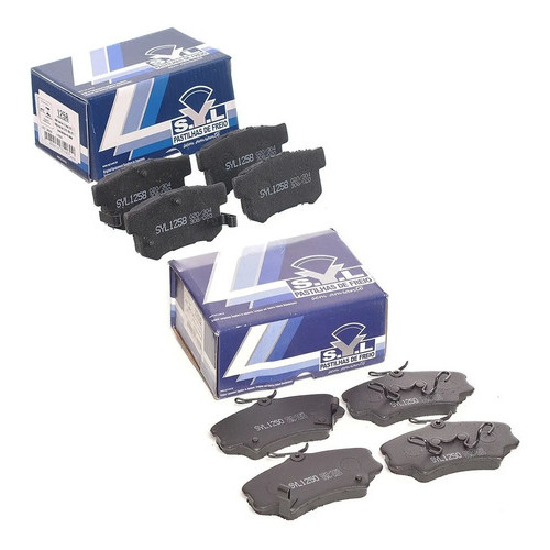 Pastilha Dianteira + Traseira New Civic 2008 2009 2010 2011 em Oferta na Shopee