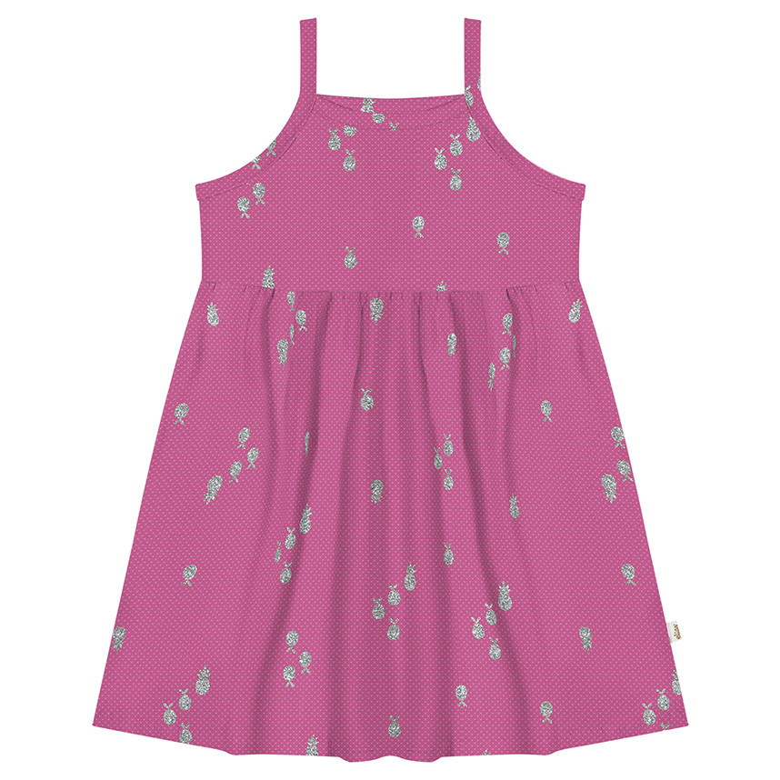 Vestido Infantil Elian Alcinha Estampado - Baby & Kids Fashion