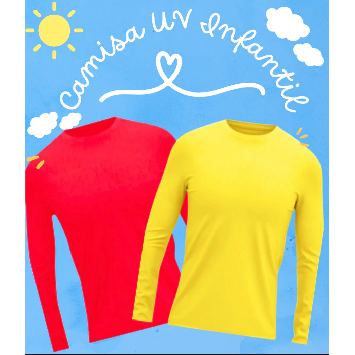 Detalhes do Camisa UV 50+ Infantil Unissex – Proteção Solar e Conforto em Todos os Momentos!