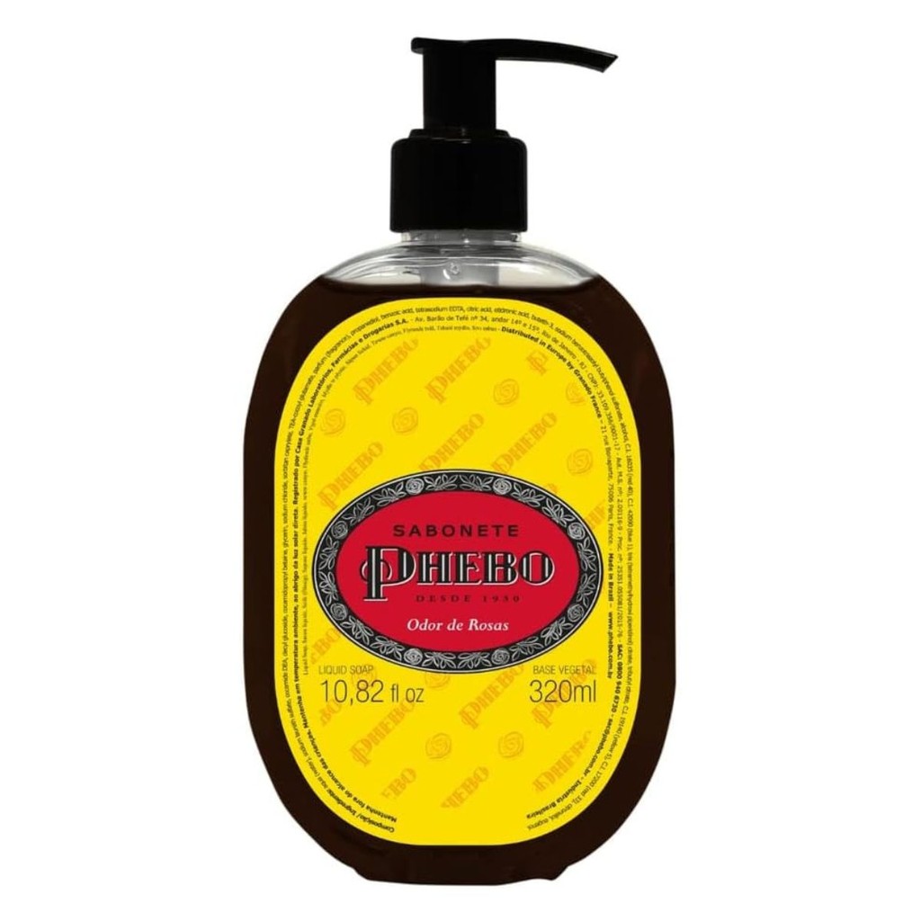 Sabonete Líquido Tradicional Odor Phebo 320ml