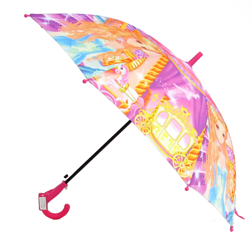 Guarda Chuva Bengala Infantil Automático Menina Princesa Sombrinha Criança em Oferta na Shopee