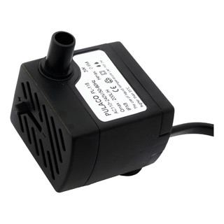 Bomba Submersa Bombinha Motor Para Aquário Fonte Água Bebedouro Pet 200l/h Bivolt Cabo 1.…
