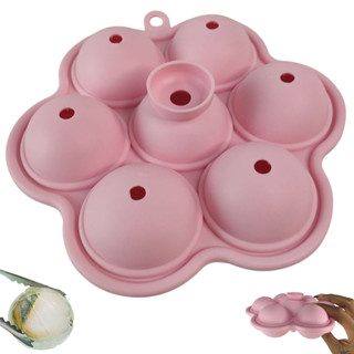 Forma de Gelo Bandeja Silicone Esfera Drink Bebida Coquetel Cha Formato de Bola Molde Resistente Festa Evento Flexivel em Oferta na Shopee