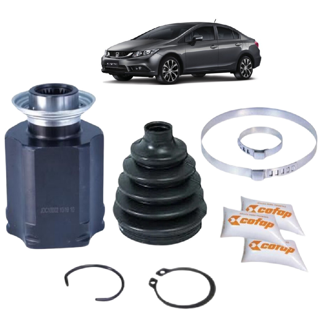 Par Junta Homocinetica Dianteiro Direita Civic 2012 A 2016 