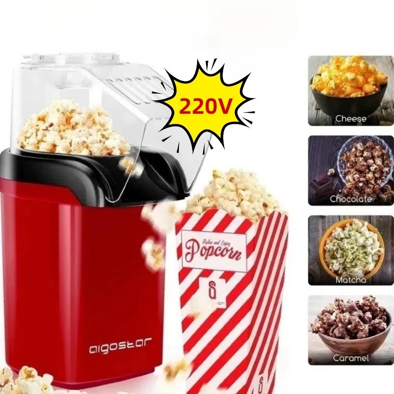 Pipoqueira Elétrica Ar Quente Máquina Fazer Pipoca Sem Óleo