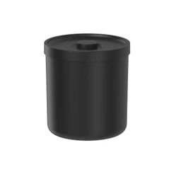 Lixeira Ou 6L Linha Bold redonda com tampa
