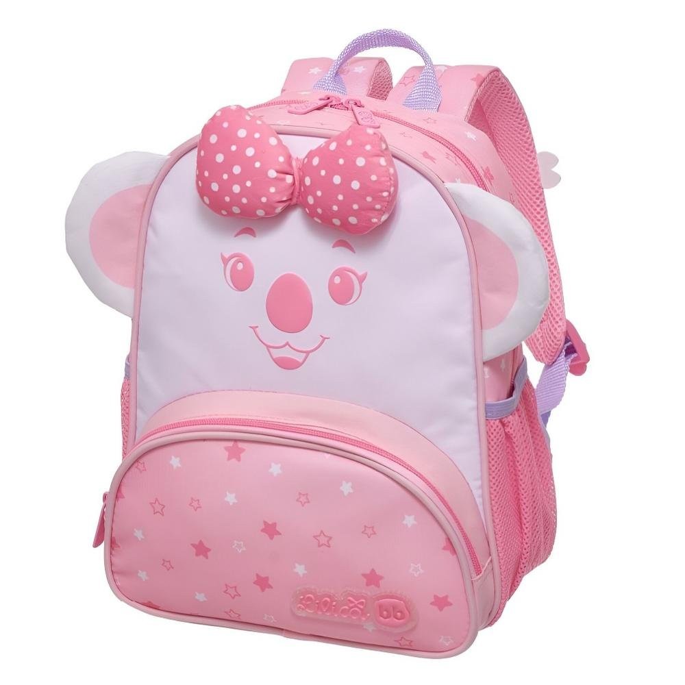 Mini Mochila Escolar Infantil Lilica Ripilica BB Little  Rosa | Passeio de Costas e Passeio Creche