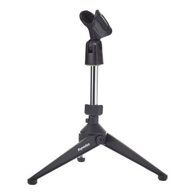 Pedestal De Mesa Para Microfone Superlux Hm6 Tripe De Bumbo