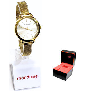 Relógio Mondaine Feminino Analógico Dourado 53612LPMVDE1 em Oferta na Shopee