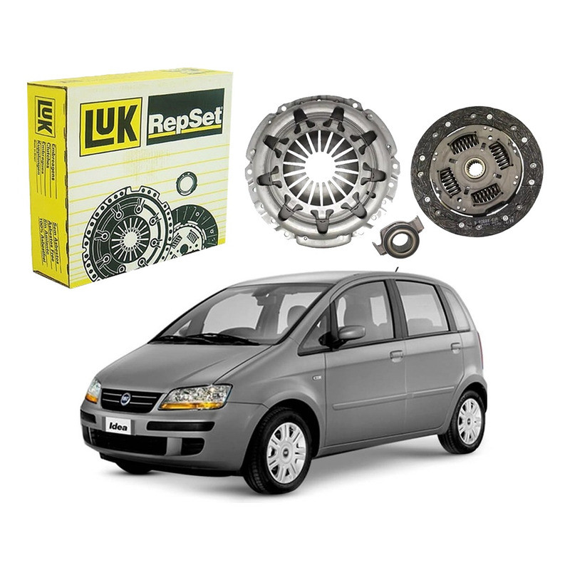 Kit Embreagem Luk Idea 1.4 2005 A 2010 - Spare Parts and Accessories for Vehicles