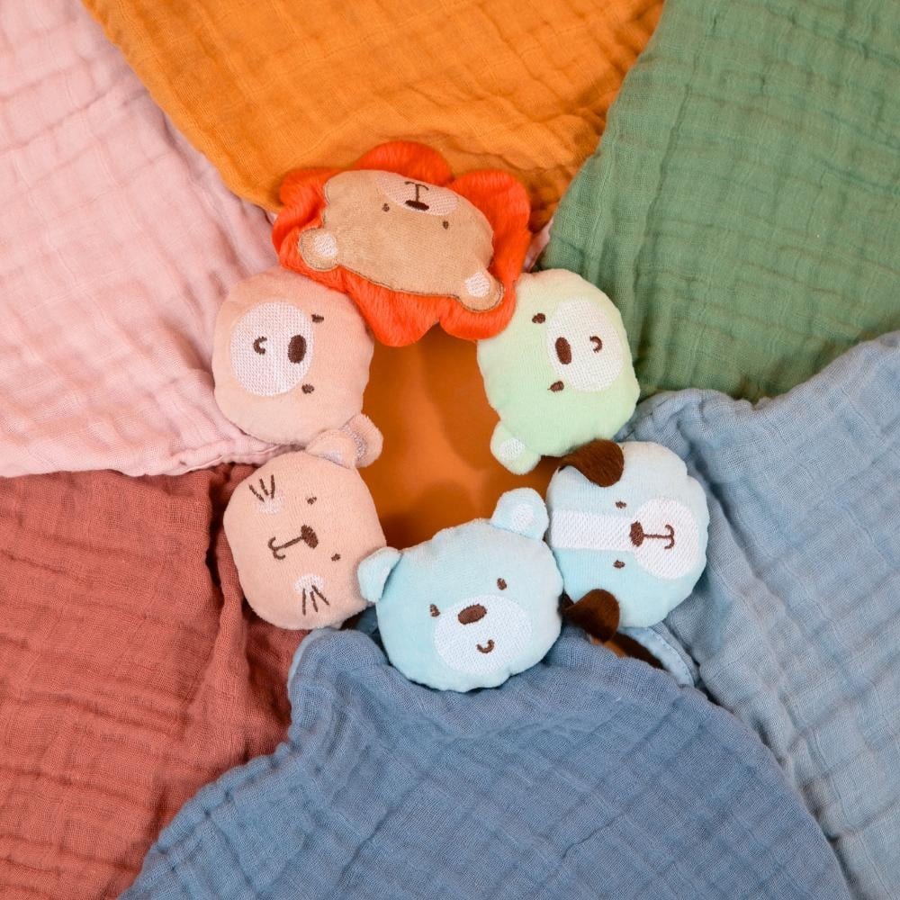 Naninha Soft Premium Papi Baby Com Prendedor De Chupeta - Mom & Baby