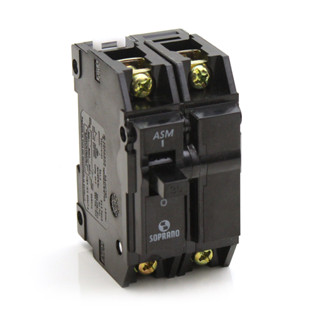 Disjuntor Termomagnético Bipolar Nema 60A 3kA - Soprano em Oferta na Shopee