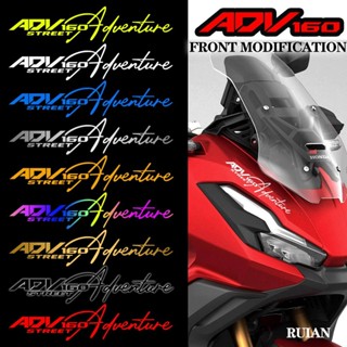 Honda ADV160 Autocolante Decoração Frontal Da Motocicleta Modificação Carroçaria Acessórios em Oferta na Shopee