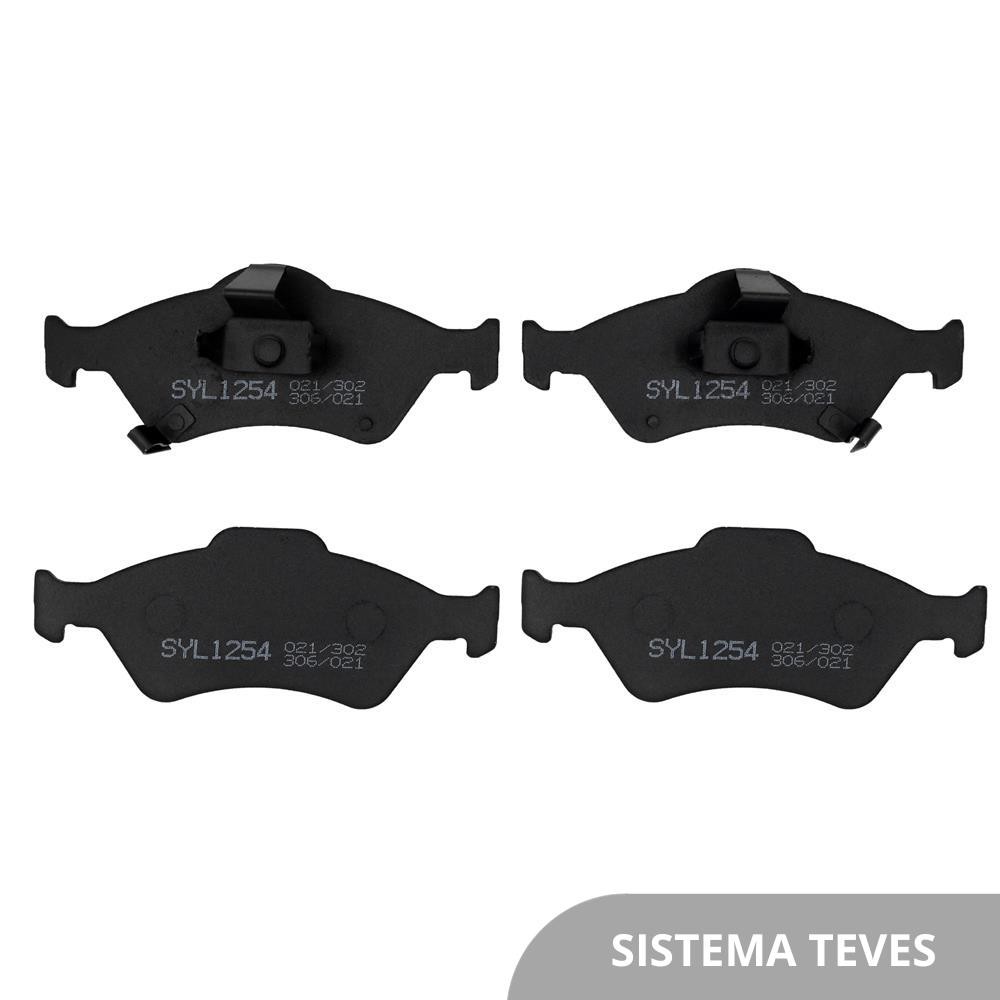 Pastilha Freio Dianteiro Fit 2003 a 2008 Syl 1254