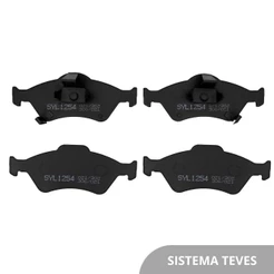 Pastilha Freio Dianteiro Fit 2003 a 2008 Syl 1254