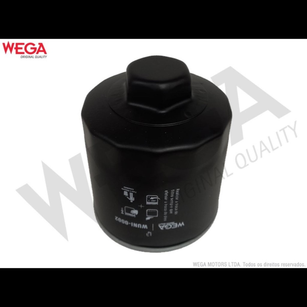 Filtro óleo Vw Fox 2003 a 2021 Wega WUNI-0002 em Oferta na Shopee