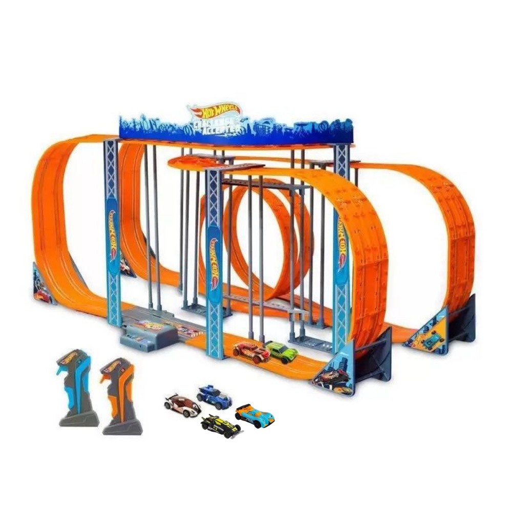 Autorama Hot Wheels Gravidade Zero com Controles sem Fio 1300cm Pista - BR070