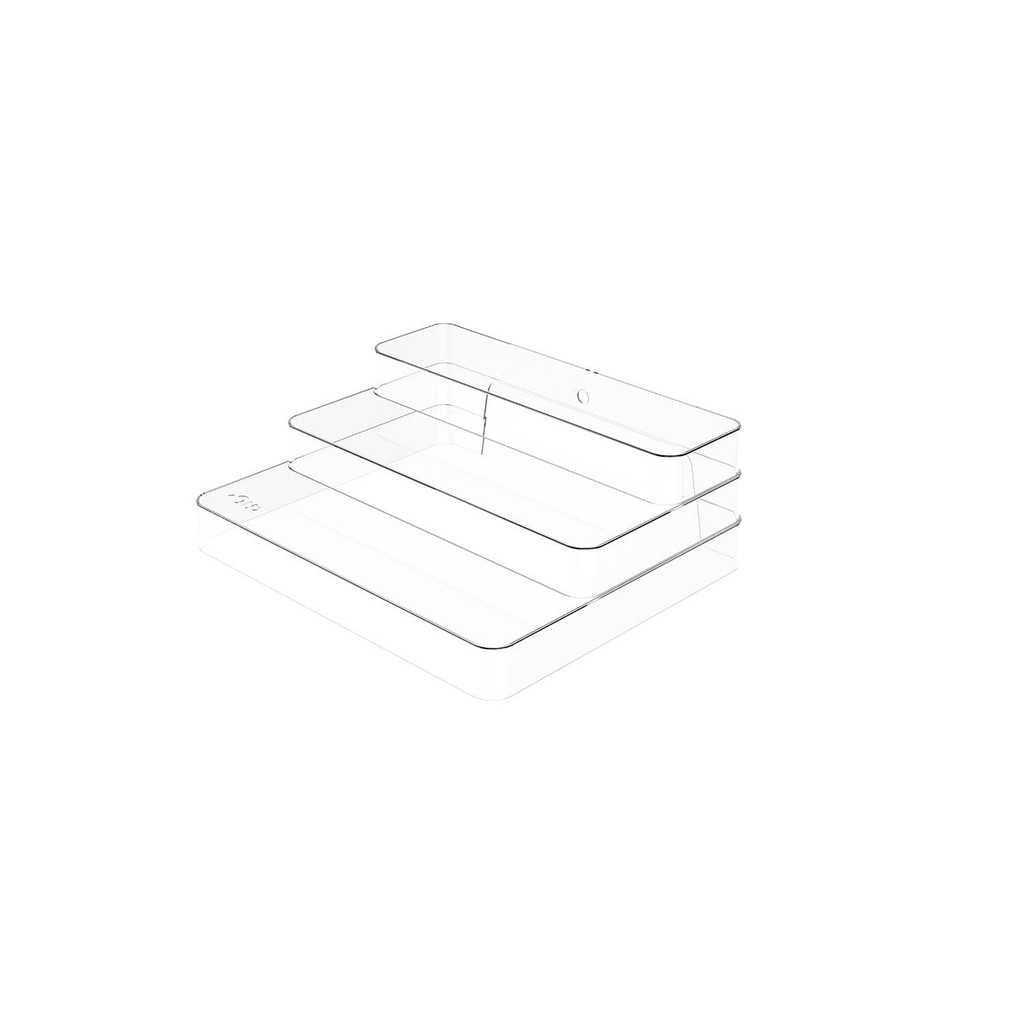 Organizador multinivel Ou Linha Clear em Oferta na Shopee