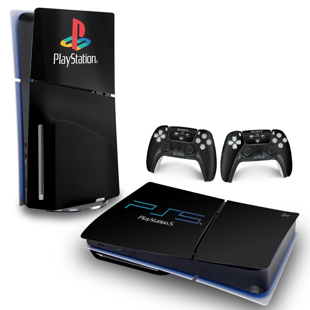 Skin PS5 Playstation 5 Slim Adesivo Horizontal - Sony Playstation 5