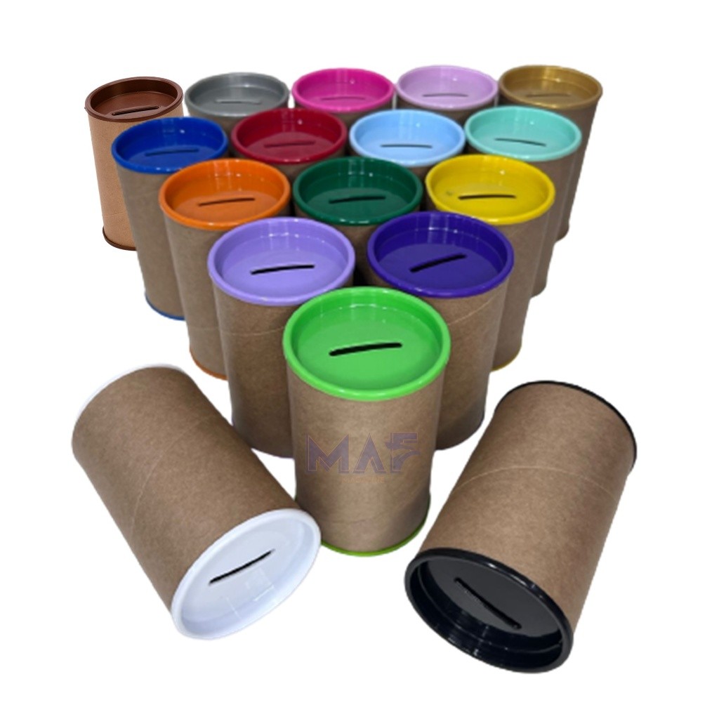 5 Cofrinhos De Papelão 6x10 Para Lembrancinhas Cofre Luxo Kit Festa em Oferta na Shopee