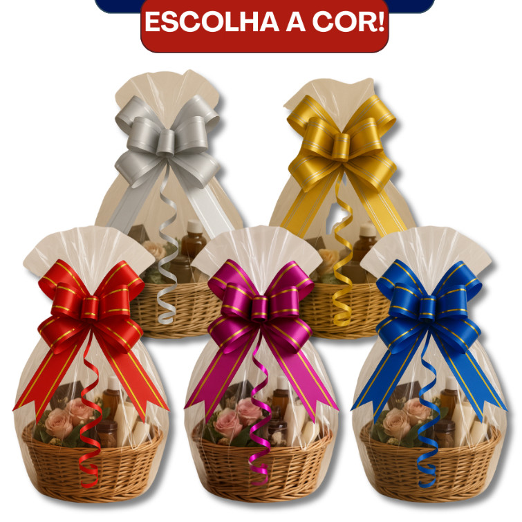 Kit Laços Para Presente Laço Mágico Fácil Dias Dos Namorados Natal Diversas Cores em Oferta na Shopee