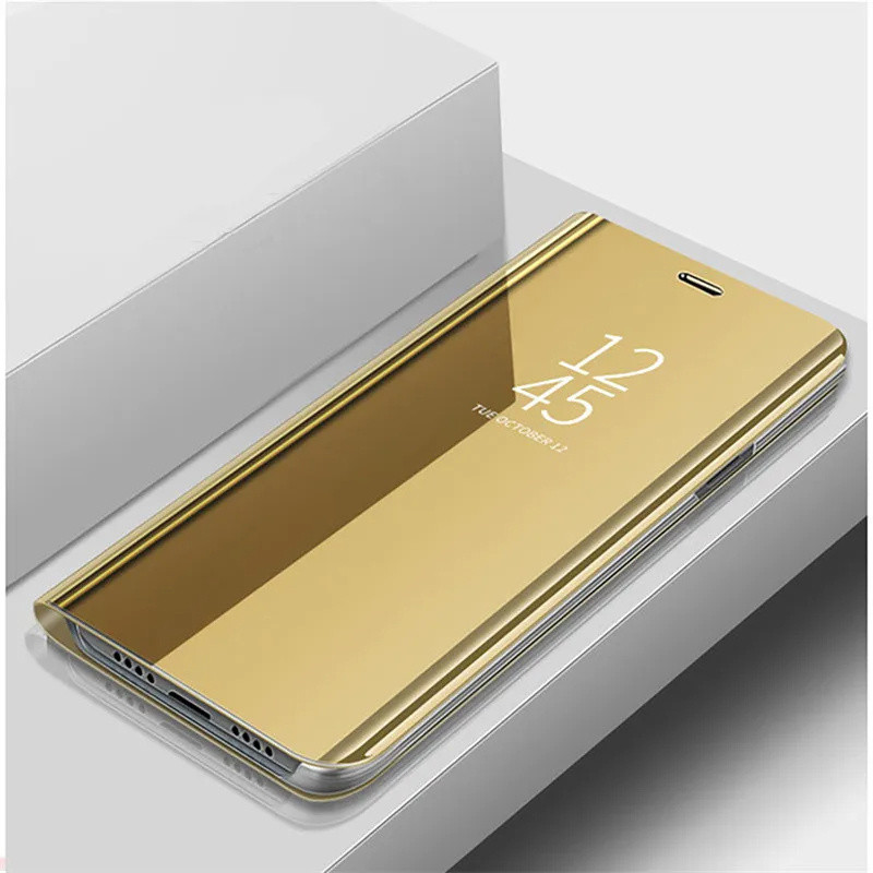 Capa De Telefone Espelhada Flip Para Samsung Galaxy A27 A37 A57 A17 A06 A16 A26 A36 A56 Capas À Prova De Choque A16 A06 