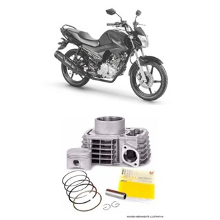Kit Motor Cilindro Factor YBR XTZ 125 K-9114 Metal Leve em Oferta na Shopee