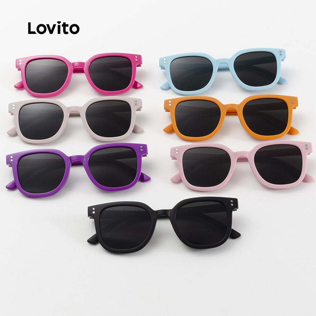 Lovito Óculos Casuais Simples E Requintados Para Bebês E Crianças LCS099047 em Oferta na Shopee