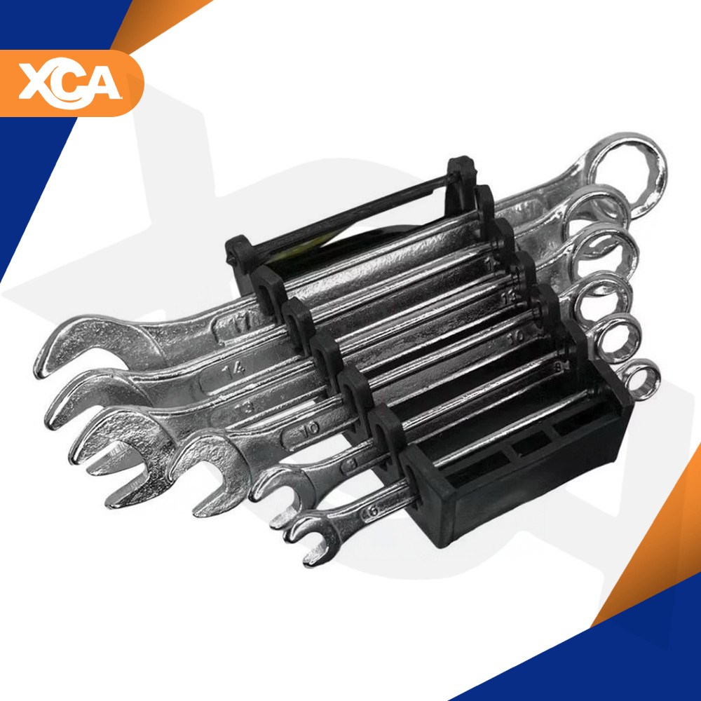 Chave Combinada Jogo 6 Peças 8mm 10mm 12mm 13mm 14mm 17mm Profissional — imagem 2 de 2