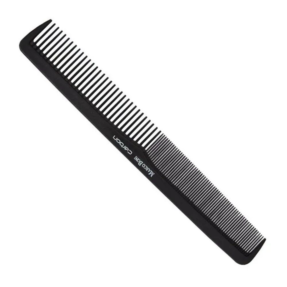 Pente Antiestático Carbono Dentes Finos E Médios Marco Boni