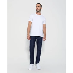 Calça Slim Masculina Em Jeans Com Elastano - ENFIM