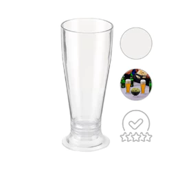 Taça Tulipa Chopp Acrilico Transparente Cristal Acrylic Line
