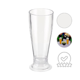 Taça Tulipa Chopp Acrilico Transparente Cristal Acrylic Line em Oferta na Shopee