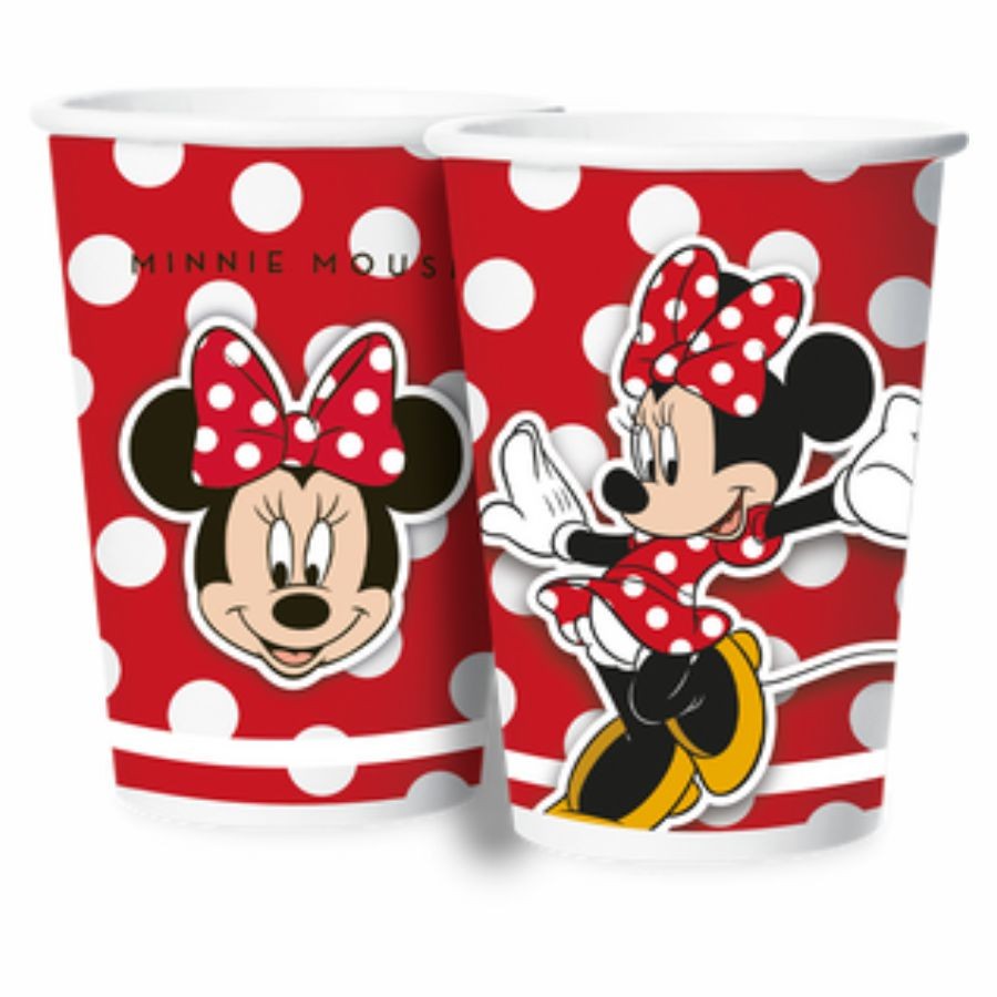 Copo Papel 180ml - Minnie - 8 unidades - Regina - Rizzo