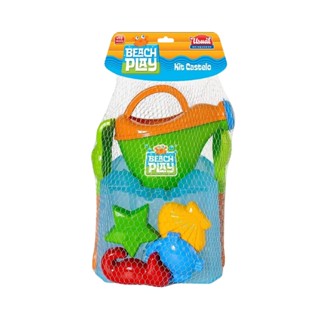 Brinquedo Infantil Kit Castelo com Regador Beach Play Sortido e Unitário Usual Brinquedos - 431 em Oferta na Shopee