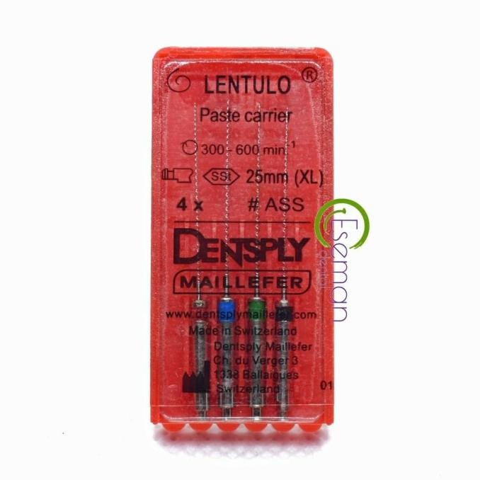 Porta-Pasta Dentsply Lentulo Tamanho Misto De 25 Mm em Oferta na Shopee