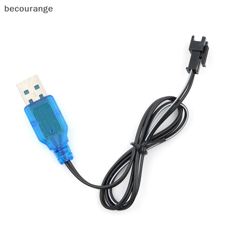[becourange] Cabo Adaptador De Carregador USB Preto 3.7 V Para Helicóptero De Carro Com Controle Remoto [BR] em Oferta na Shopee