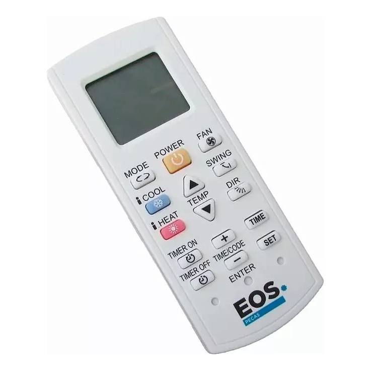 CONTROLE SPLIT UNIVERSAL PARA AR CONDICIONADO EOS-1000 MODELOS