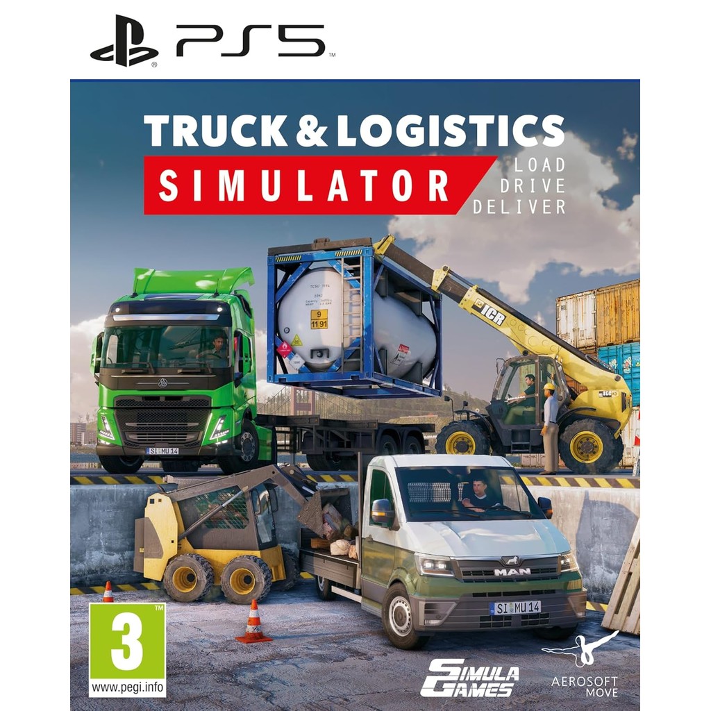 Truck & Logistics Simulator PS5 Midia Fisica