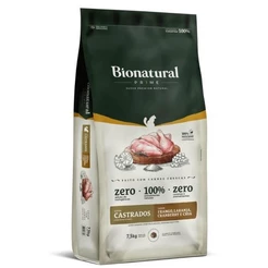 Ração Bionatural Prime Gatos Castrados Frango 7,5Kg