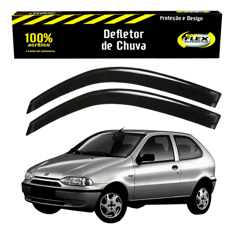 Jogo Calha Defletor Chuva Palio 1.0 1.5 2 Portas 1996 A 2000 em Oferta na Shopee