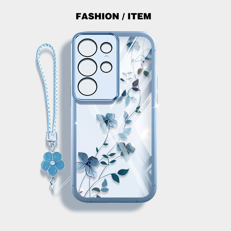 Capa De Telefone Estilo YBD INS Para Samsung Galaxy S24FE S20FE S21FE S23FE S21 S23 S22 S24 S25 Plus S24 Ultra S25 Edge  em Oferta na Shopee