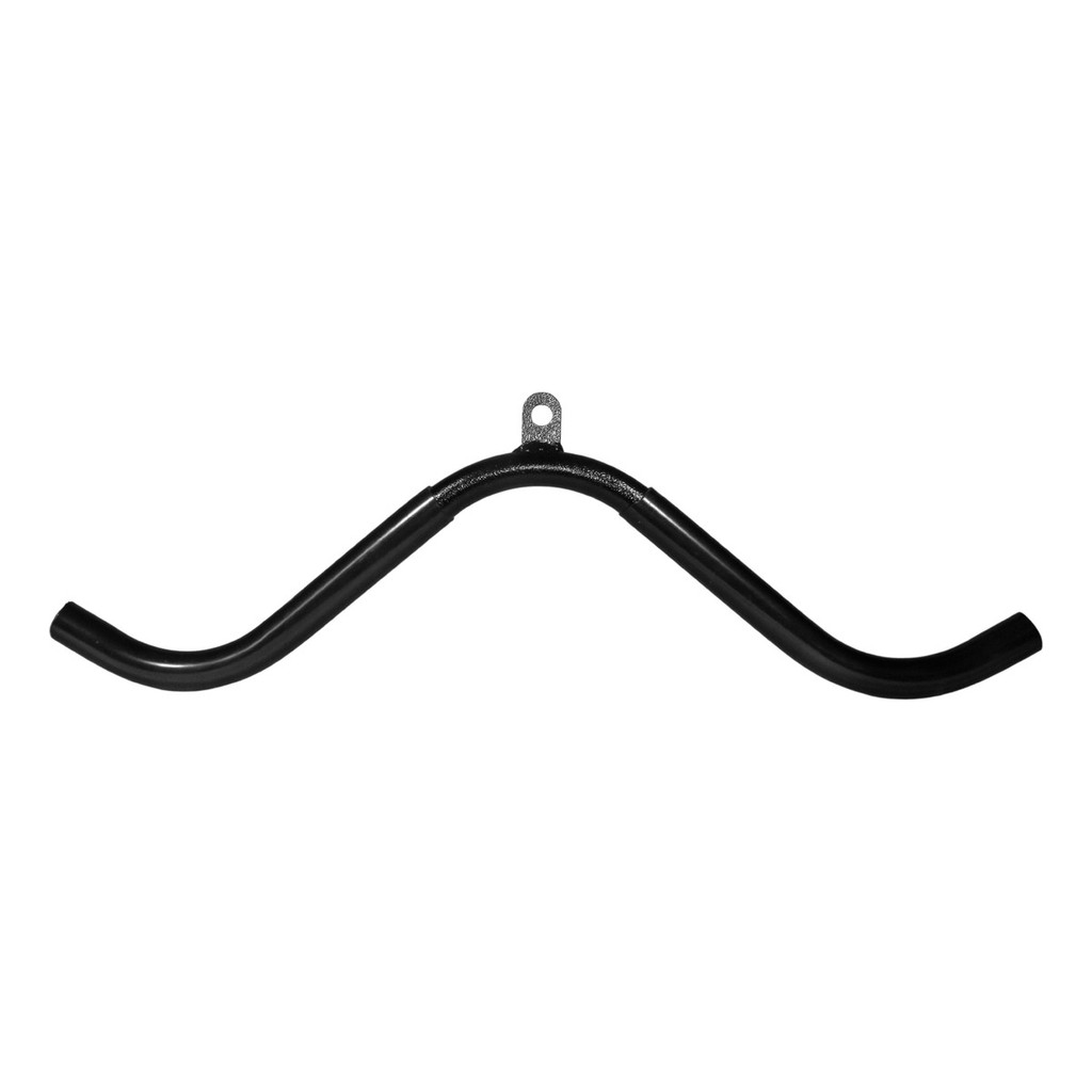 Puxador Barra W Curva Sem Giro Para Academia Biceps Triceps