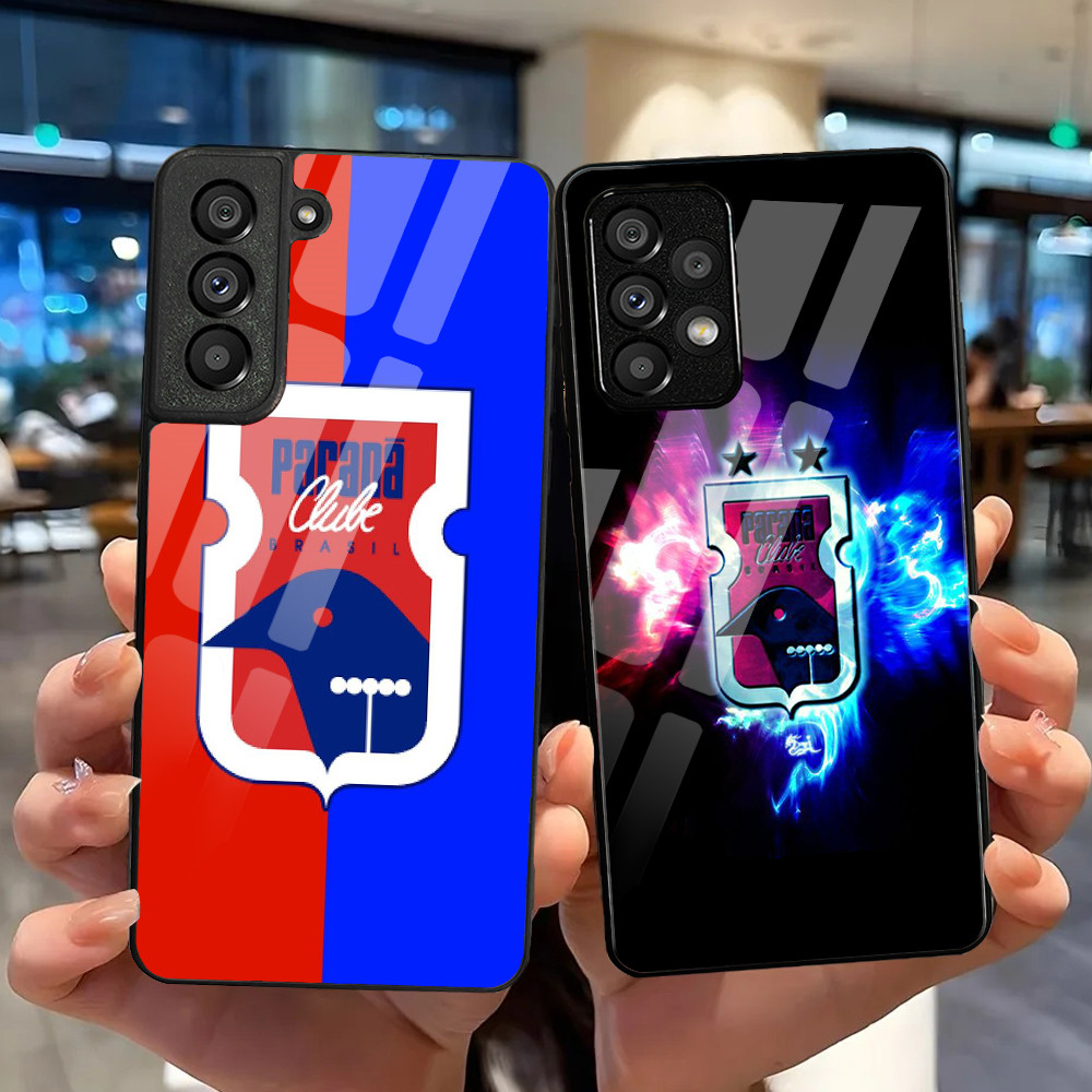 parana clube 01 Capa De Telefone De Vidro Temperado Para Samsung Galaxy S9 Plus S10 S10e S20 FE S20 S21 S22 S23 S24 Ultr