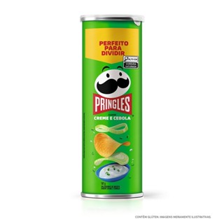 Salgadinho Batata Frita Pringles® Creme & Cebola 141g em Oferta na Shopee