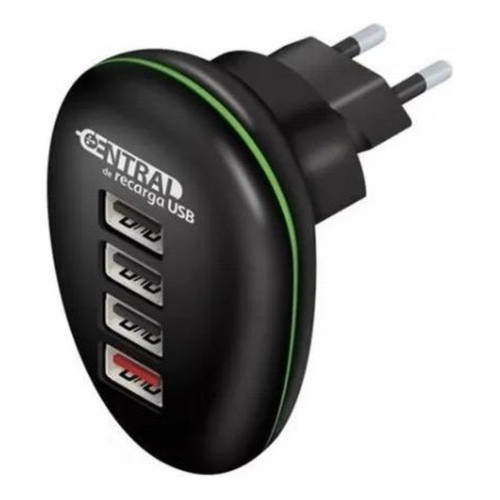 Central De Recarga Usb 4 Portas Usb 2.4 Estação De Recarg