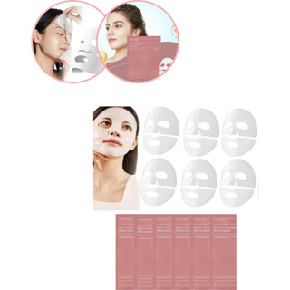 Kit Com 6 Máscara Facial Bio-colágeno Eelhoe Lacrado em Oferta na Shopee