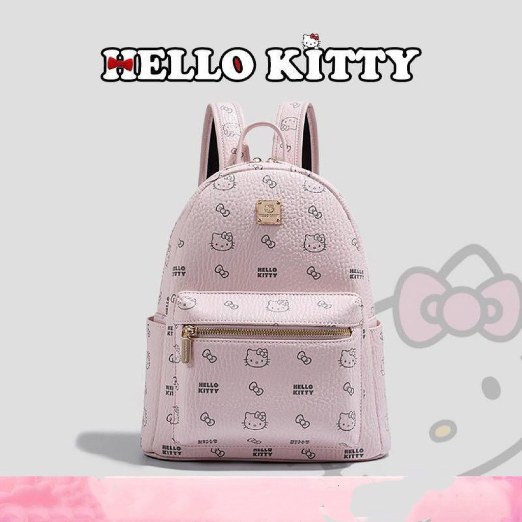 Olá Kitty mochila de viagem, estudante pendulares mochila, estudante PU mochila, cartoon mochila …