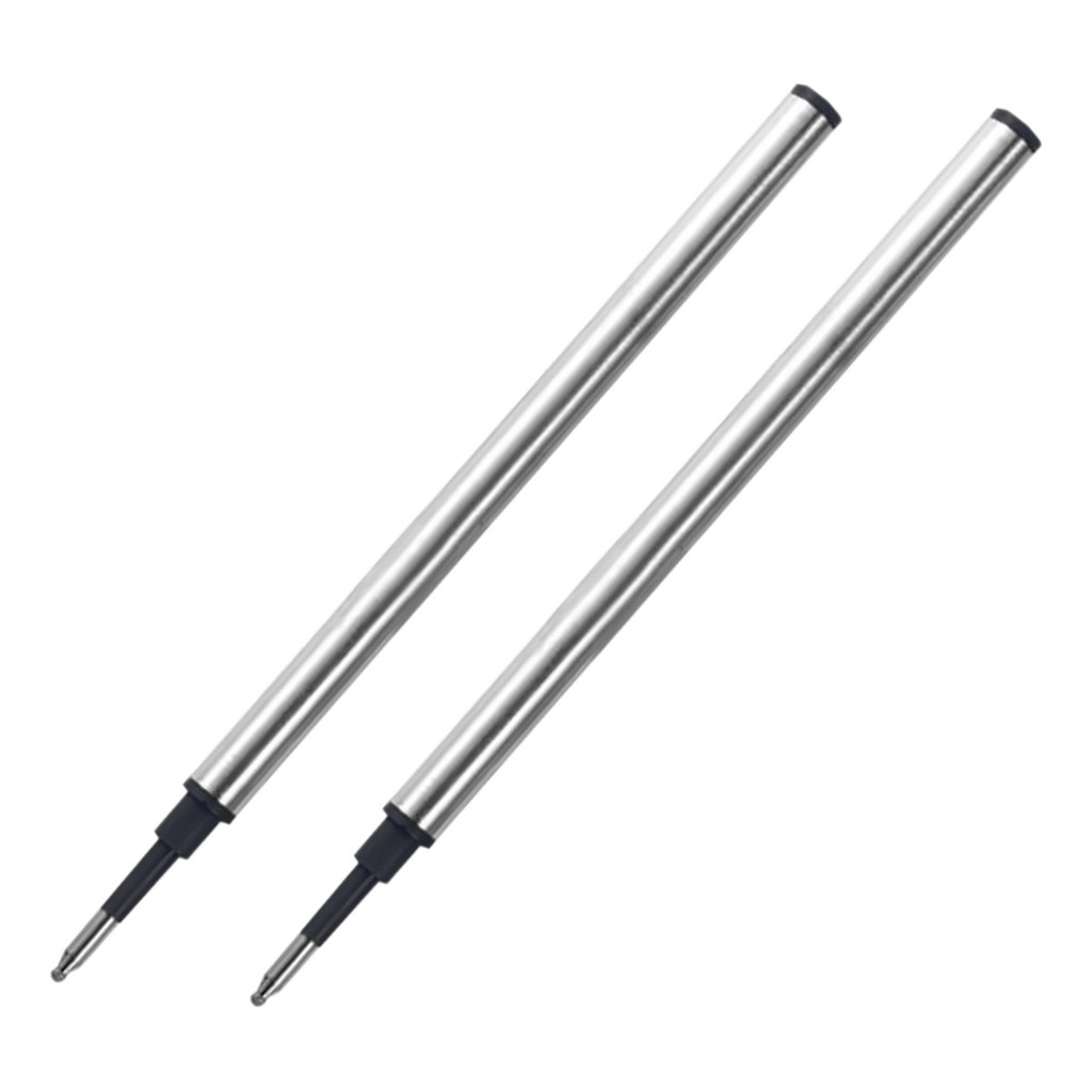 Refil Carga Caneta Roller Metal Tinta Preta Alta Qualidade