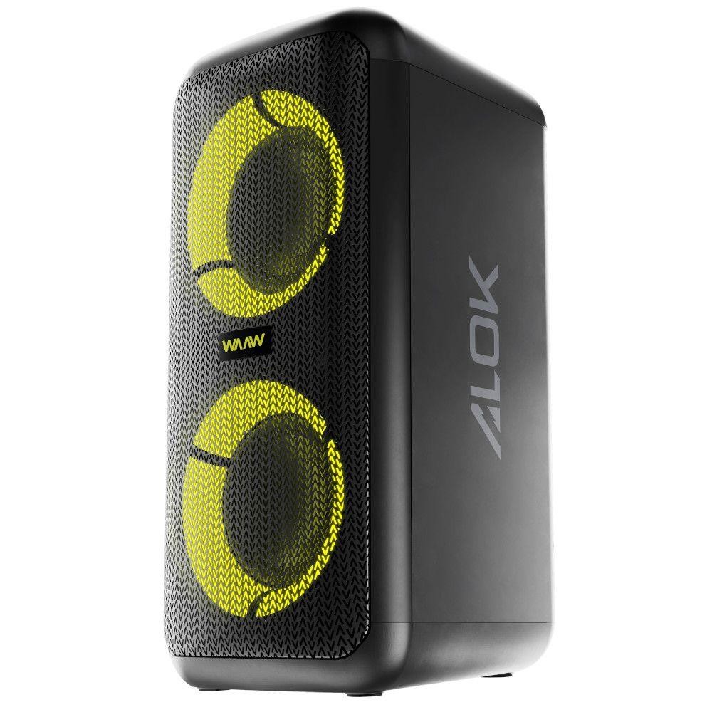 Caixa de Som WAAW Infinite 200 Com Bluetooth Bateria Até 12 Horas 160W em Oferta na Shopee